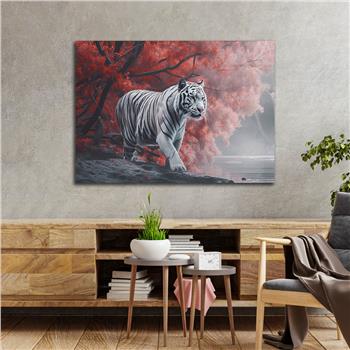 Horizontal Natured-Themed Tempered Glass Wall Art 325