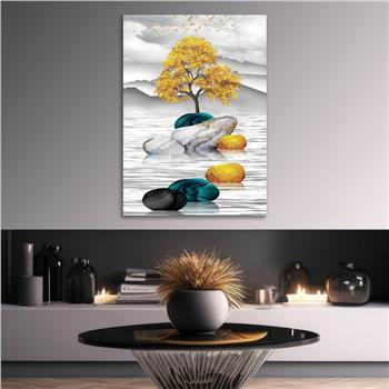 Vertical Tempered Glasss Wall Arts Art-Themed253