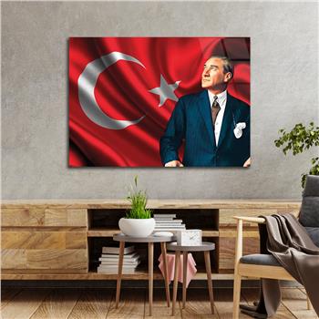 Horizontal National-Themed Tempered Glass Wall Art 84