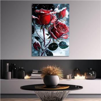 Vertical Tempered Glasss Wall Arts Natured-Themed145