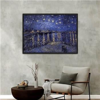 Aluminum-Framed Art-Themed Tempered Glass Wall Art 153