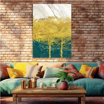 Vertical Tempered Glasss Wall Arts Art-Themed284