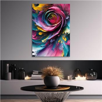 Vertical Tempered Glasss Wall Arts Art-Themed246