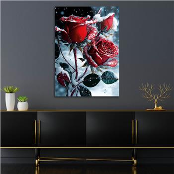 Vertical Tempered Glasss Wall Arts Natured-Themed145