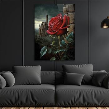 Vertical Tempered Glasss Wall Arts Natured-Themed129