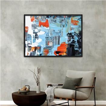 Alüminyum Çerçeveli Sanat Temalı Cam Tablo 029