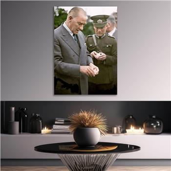 Dikey VatanTemalı Cam Tablo 171