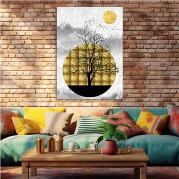 Vertical Tempered Glasss Wall Arts Art-Themed232