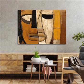 Yatay Sanat Temalı Cam Tablo 255