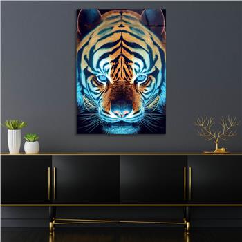 Vertical Tempered Glasss Wall Arts Natured-Themed224