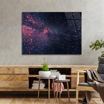 Kunst Thema auf bedrucktem Glas