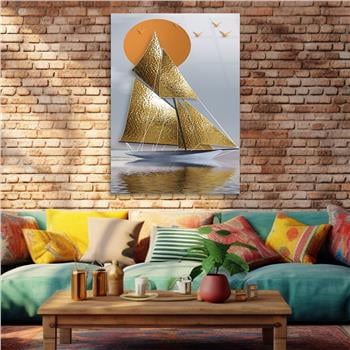 Vertical Tempered Glasss Wall Arts Art-Themed 294
