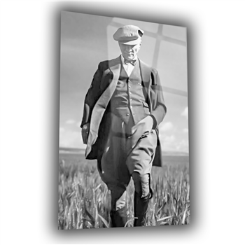 Dikey VatanTemalı Cam Tablo 133
