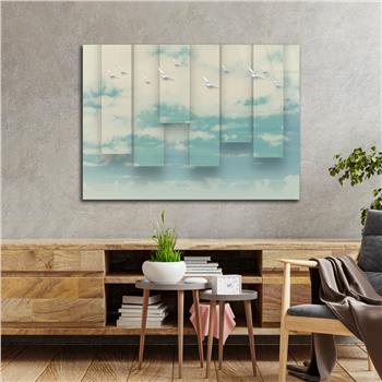Horizontal Art-Themed Tempered Glass Wall Art 246