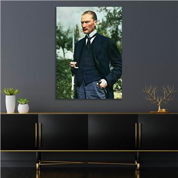 MUSTAFA KEMAL ATATÜRK Tempered Glasss Wall Art
