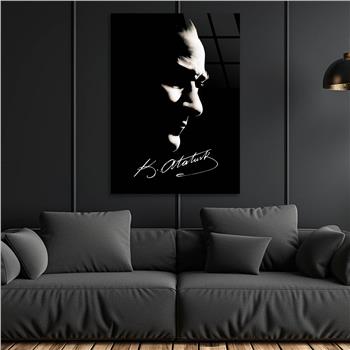 MUSTAFA KEMAL ATATÜRK Tempered Glasss Wall Art