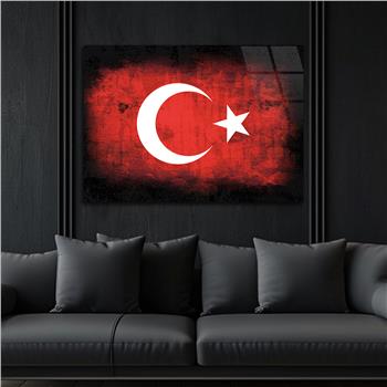 Horizontal National-Themed Tempered Glass Wall Art 78