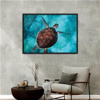 Alüminyum Çerçeveli Sanat Temalı Cam Tablo 002