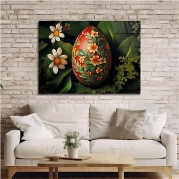 Horizontal Natured-Themed Tempered Glass Wall Art 294