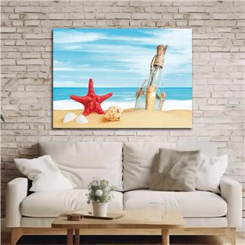 Horizontal Art-Themed Tempered Glass Wall Art 271