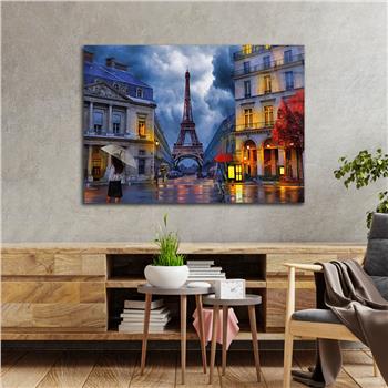 Kunst Thema auf bedrucktem Glas