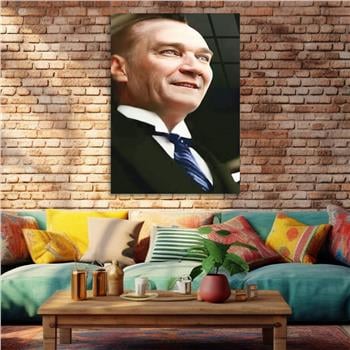 MUSTAFA KEMAL ATATÜRK Tempered Glasss Wall Art 