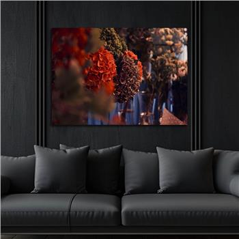 Horizontal Natured-Themed Tempered Glass Wall Art 319