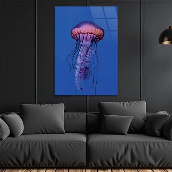 Vertical Tempered Glasss Wall Arts Natured-Themed219