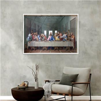 Aluminum-Framed Art-Themed Tempered Glass Wall Art 176