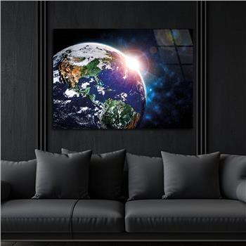 Yatay Sanat Temalı Cam Tablo 275
