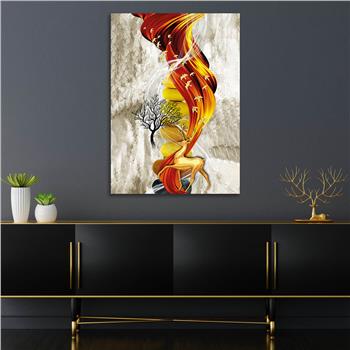 Kunst Thema auf bedrucktem Glas