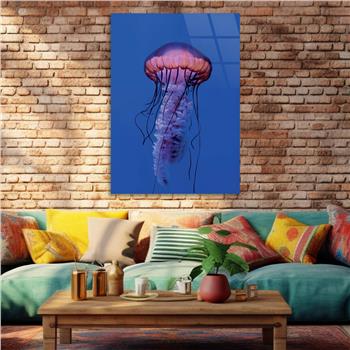 Vertical Tempered Glasss Wall Arts Natured-Themed219