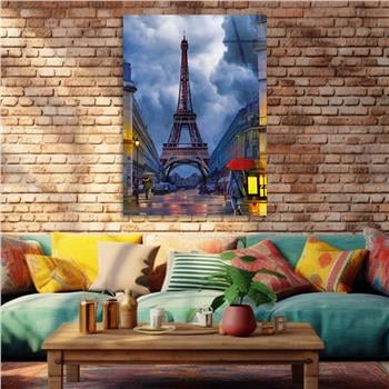 Kunst Thema auf bedrucktem Glas