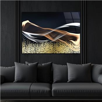 Horizontal Art-Themed Tempered Glass Wall Art 265