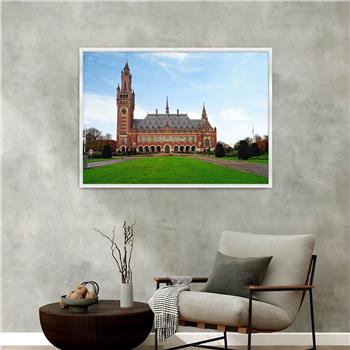 Aluminum-Framed Natured-Themed Tempered Glass Wall Art 109
