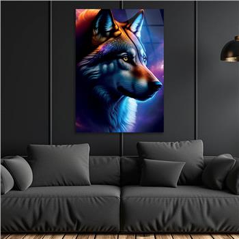 Vertical Tempered Glasss Wall Arts Natured-Themed194