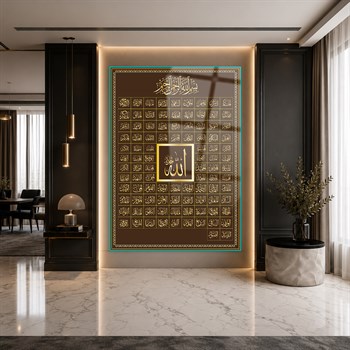 لوح زجاجي ديني