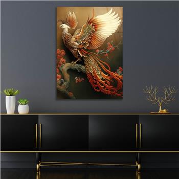 Vertical Tempered Glasss Wall Arts Natured-Themed178