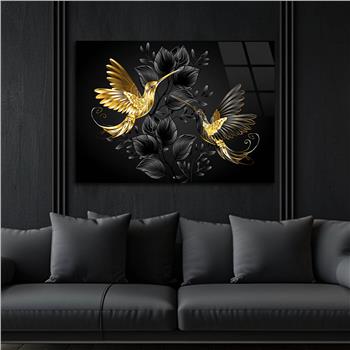 Kunst Thema auf bedrucktem Glas