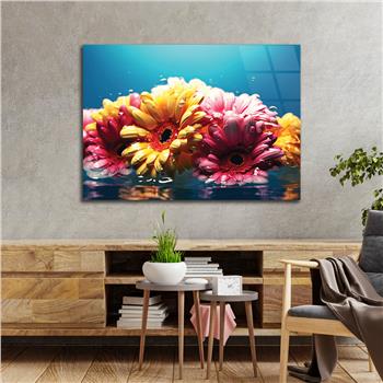 Horizontal Art-Themed Tempered Glass Wall Art 318