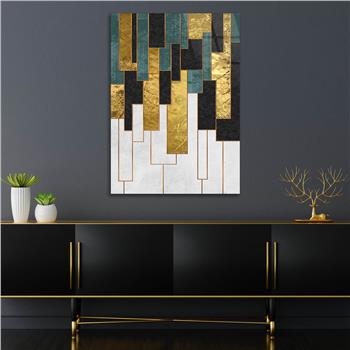 Vertical Tempered Glasss Wall Arts Art-Themed 296