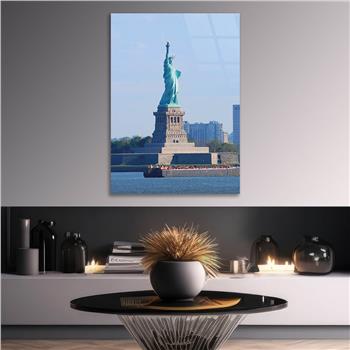 Vertical Tempered Glasss Wall Arts Natured-Themed218
