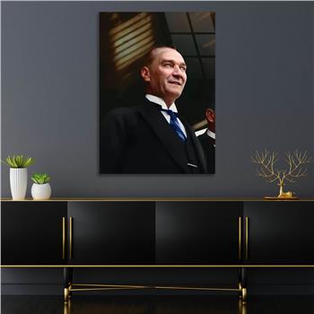 MUSTAFA KEMAL ATATÜRK Tempered Glasss Wall Art