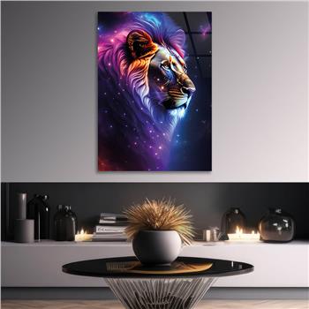 Vertical Tempered Glasss Wall Arts Natured-Themed190