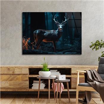Horizontal Natured-Themed Tempered Glass Wall Art 291