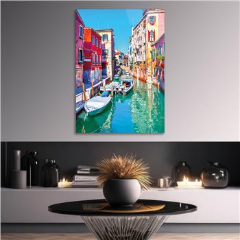 Vertical Tempered Glasss Wall Arts Natured-Themed180