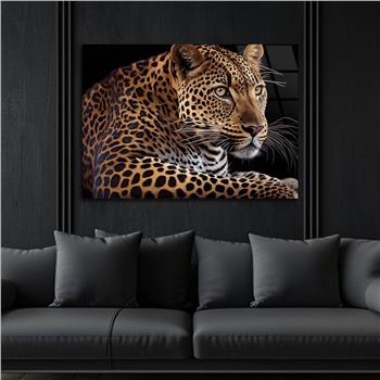 Horizontal Natured-Themed Tempered Glass Wall Art 262