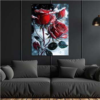 Vertical Tempered Glasss Wall Arts Natured-Themed145