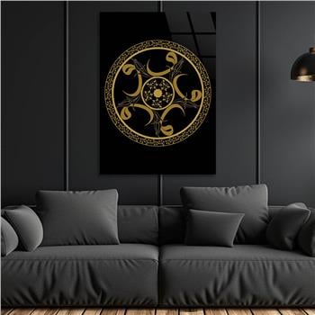 Tempered Glasss Wall Arts Religious-Themed