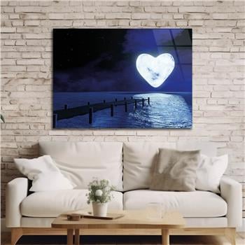 Kunst Thema auf bedrucktem Glas